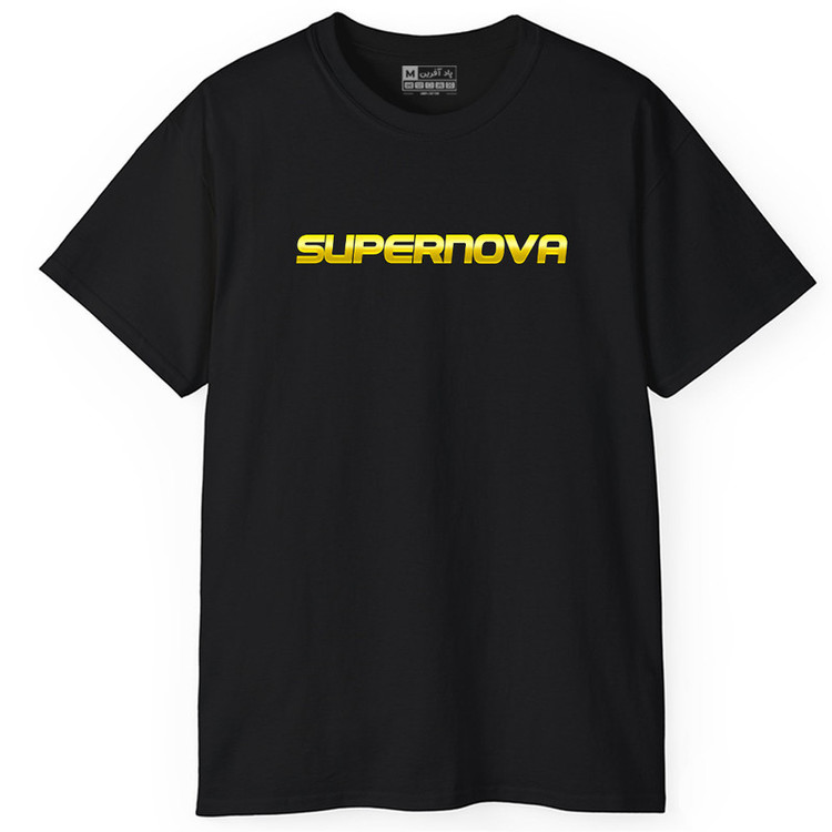 تی شرت آستین کوتاه مردانه پاد آفرین مدل اسپرت طرح Supernova کد PT086