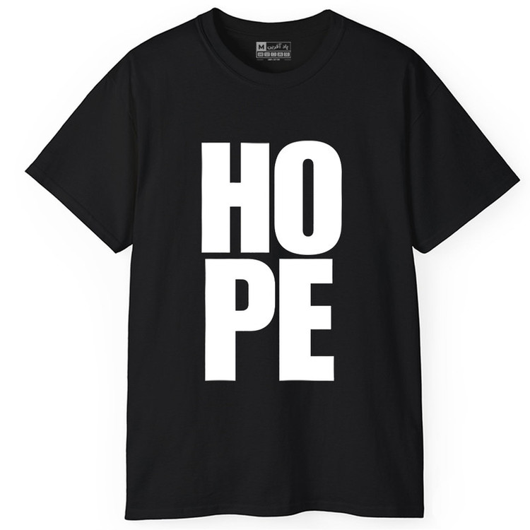 تیشرت آستین کوتاه مردانه پاد آفرین مدل HOPE کد PT1951