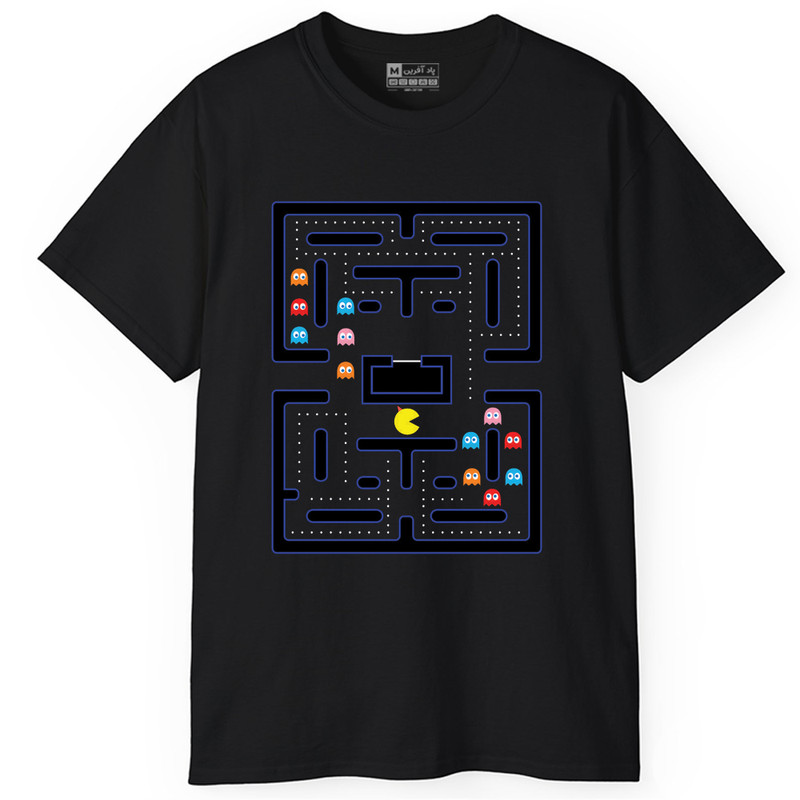 تی‌ شرت آستین کوتاه مردانه پاد آفرین طرح گیم کد 286