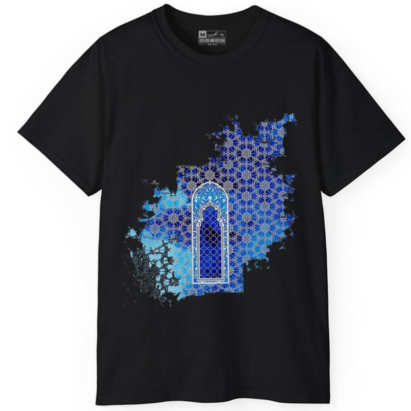 تی‌شرت آستین کوتاه مردانه پاد آفرین مدل ایرانی کد 1328