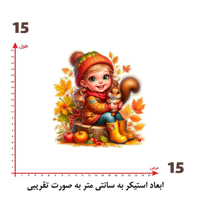 استیکر پارچه و لباس پاد آفرین طرح دختر کد 772