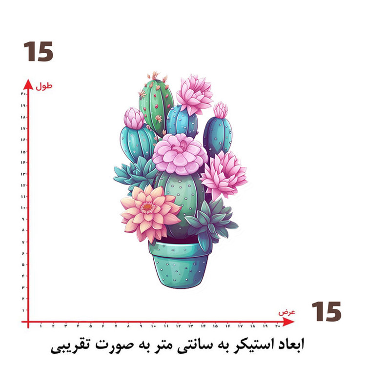 استیکر پارچه و لباس پاد آفرین طرح گل کد 4775
