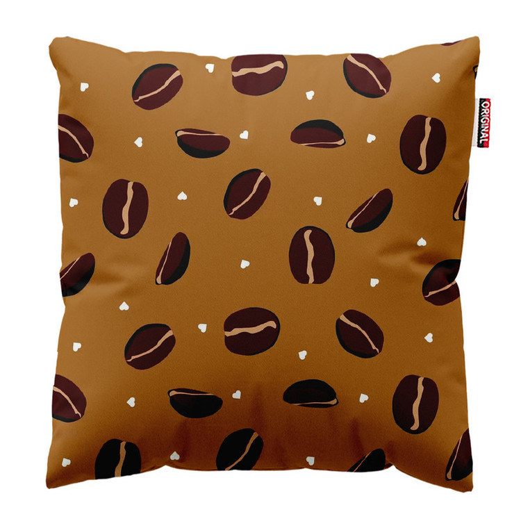 کوسن پاد آفرین طرح قهوه کافی کافه coffee کد 4020 سایز 30*30 سانتی متر