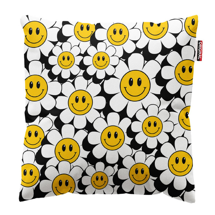 کوسن پاد آفرین طرح گل سایز 30*30 سانتی متر کد 832