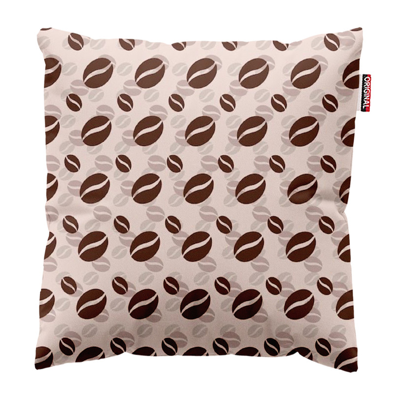 کوسن پاد آفرین طرح قهوه کافی کافه coffee کد 4001 سایز 40*40 سانتی متر