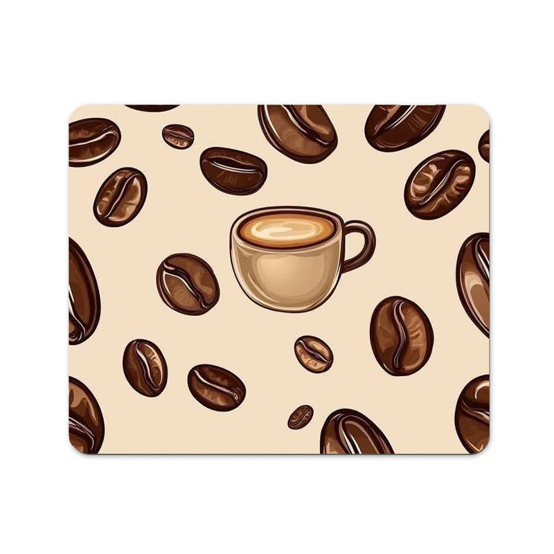 ماوس پد پاد آفرین طرح کافی کافه قهوه coffee کد 625 سایز 19*24 سانتی متر