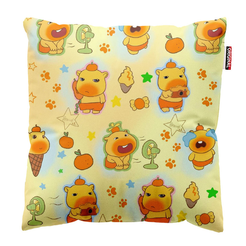 کوسن پاد آفرین طرح کارتونی کد 2120 سایز 40*40 سانتی متر