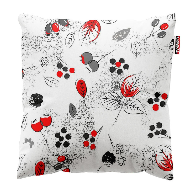 کوسن پاد آفرین طرح گل کد 1703 سایز 40*40 سانتی متر