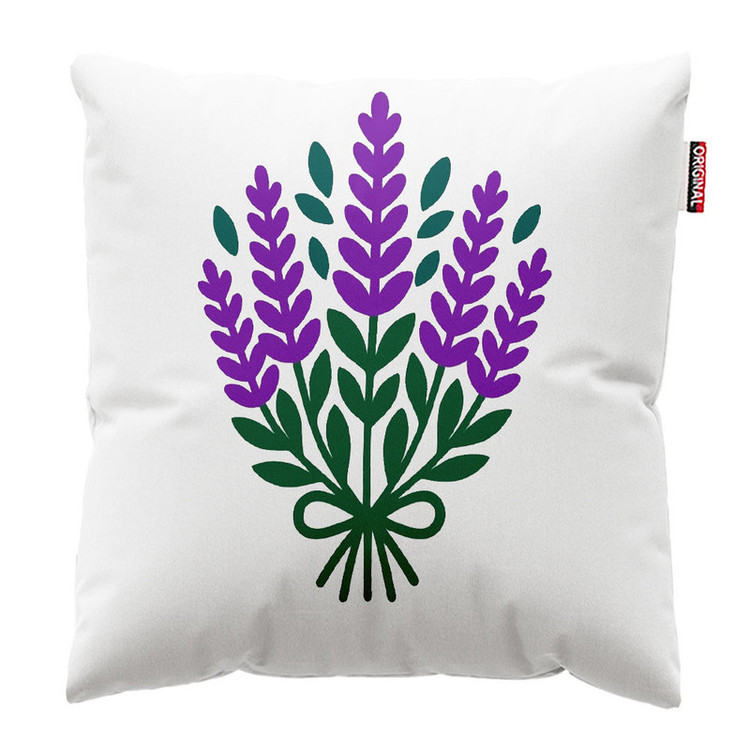 کوسن پاد آفرین طرح گل کد 4644 سایز 40*40 سانتی متر