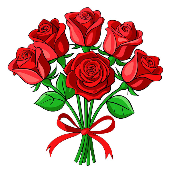 استیکر پارچه و لباس پاد آفرین طرح دسته گل کد 5580