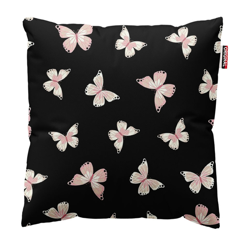 کوسن پاد آفرین طرح پروانه کد 4640 سایز 30*30 سانتی متر
