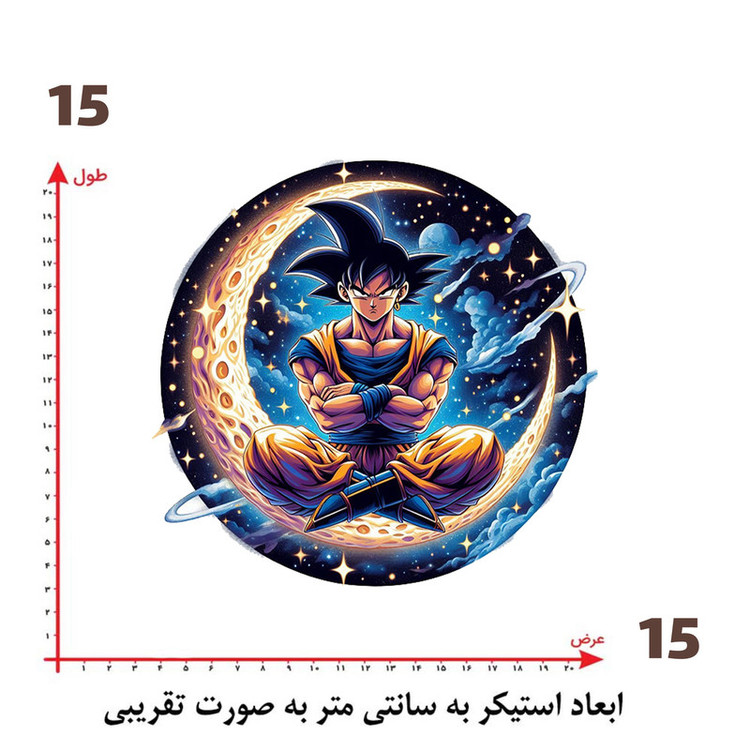 استیکر پارچه و لباس پاد آفرین طرح کارتونی کد 5156