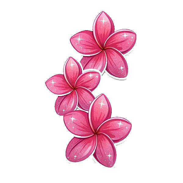 استیکر پارچه و لباس پاد آفرین طرح گل کد 5045