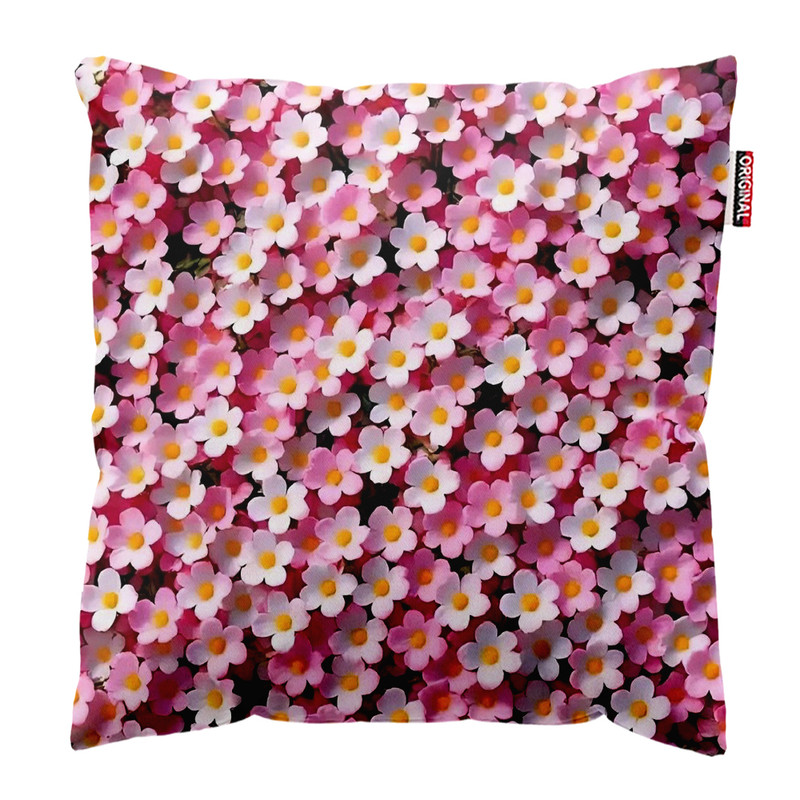 کوسن پاد آفرین طرح گل کد 3597 سایز 30*30 سانتی متر