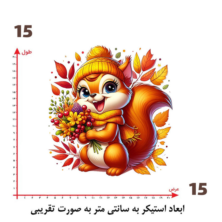 استیکر پارچه و لباس پاد آفرین طرح خرگوشی کد 765