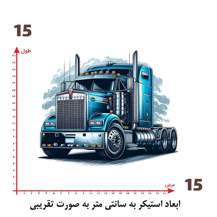استیکر پارچه و لباس پاد آفرین طرح ماشین کد 4910