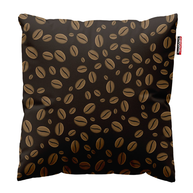 کوسن پاد آفرین طرح قهوه کافی کافه coffee کد 4021 سایز 30*30 سانتی متر