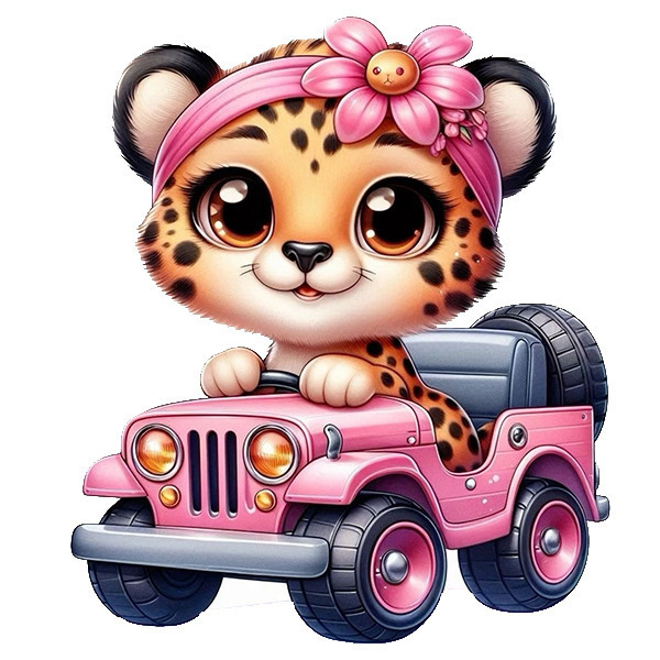 استیکر پارچه و لباس پاد آفرین طرح کارتونی کد 1399