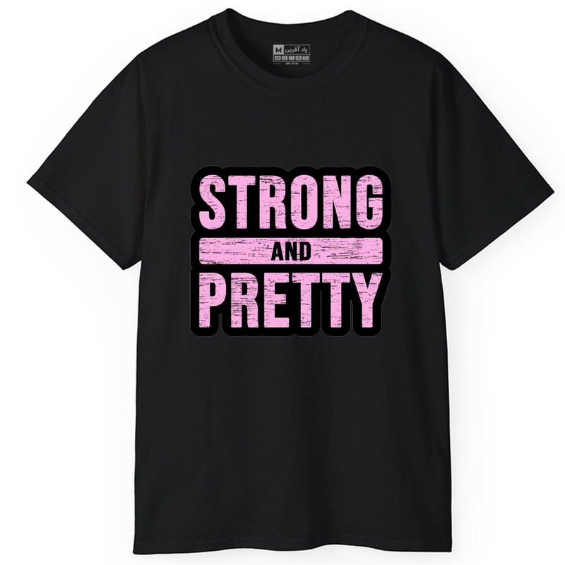 تی‌ شرت آستین کوتاه زنانه پاد آفرین طرح انگیزشی کد 266