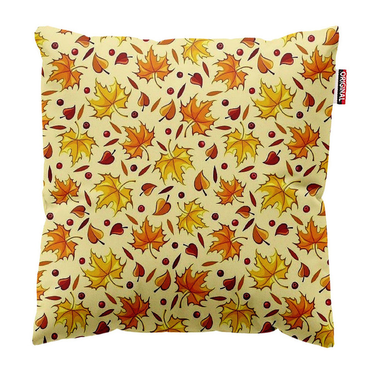 کوسن پاد آفرین طرح برگ و پاییز کد 803 سایز 40*40 سانتی متر