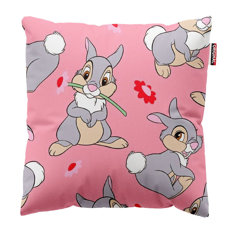 کوسن پاد آفرین طرح کارتونی بچگانه خرگوشی کد 2348 سایز 40*40 سانتی متر
