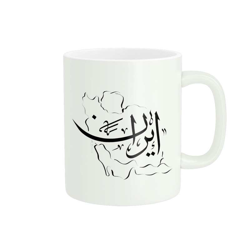 ماگ پادآفرین مدل نقشه ایران کد PM4193