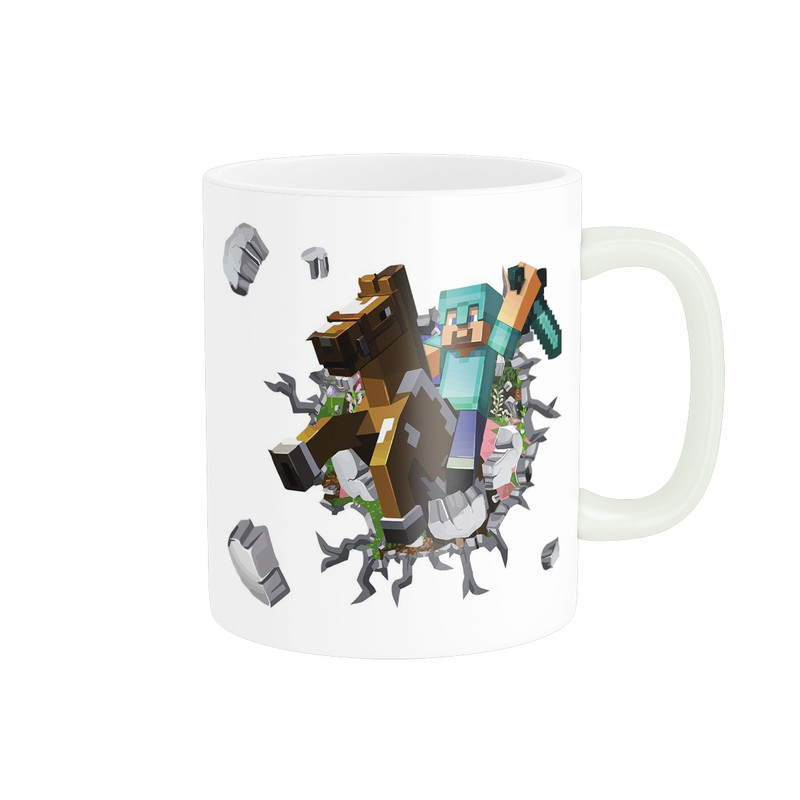 ماگ پادآفرین مدل ماینکرافت Minecraft کد p3764