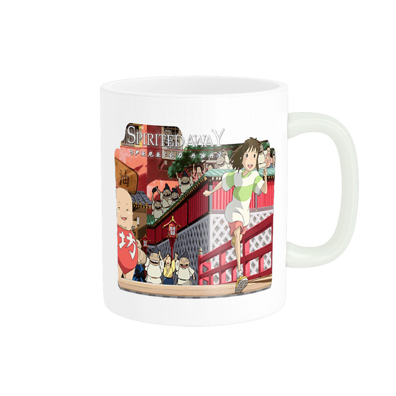 ماگ پادآفرین طرح انیمه شهر اشباح Spirited Away  کد 0571