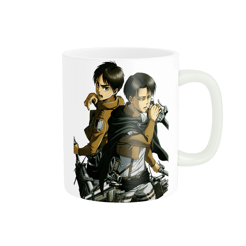 ماگ پادآفرین طرح انیمه اتک ان تایتان نبرد تایتان ها Attack on Titan کد 0847