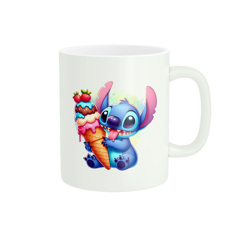 ماگ پادآفرین مدل کارتون استیچ و لیلو Stitch کد PM3905