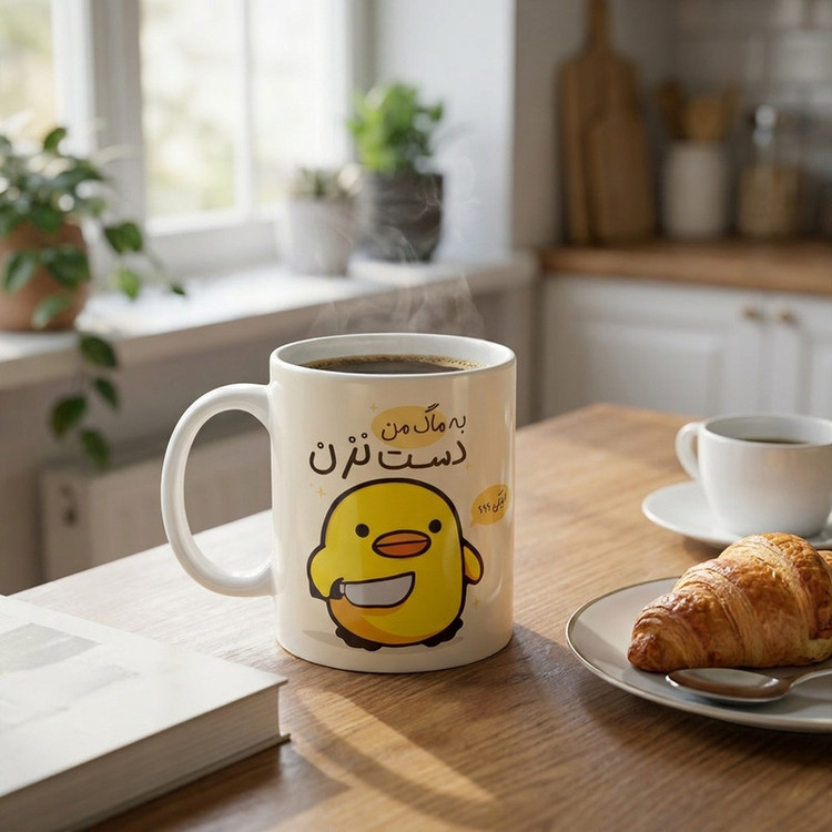 ماگ مدل به ماگ من دست نزن کد 016
