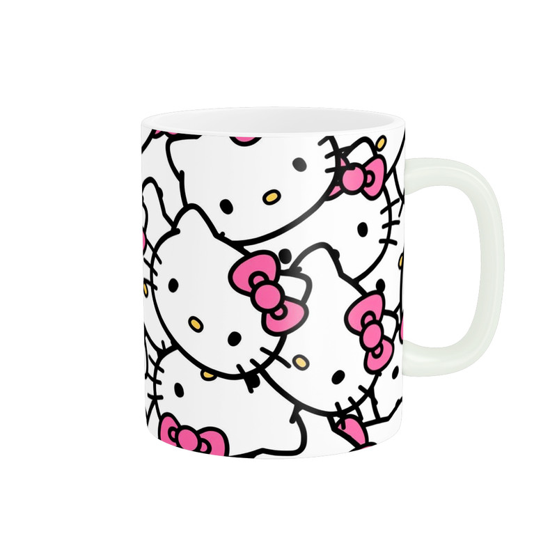 ماگ مدل فانتزی طرح هلو کیتی Hello kitty کد 294
