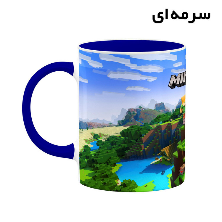 ماگ کاکتی طرح ماینکرافت minecraft مدل mgh41607