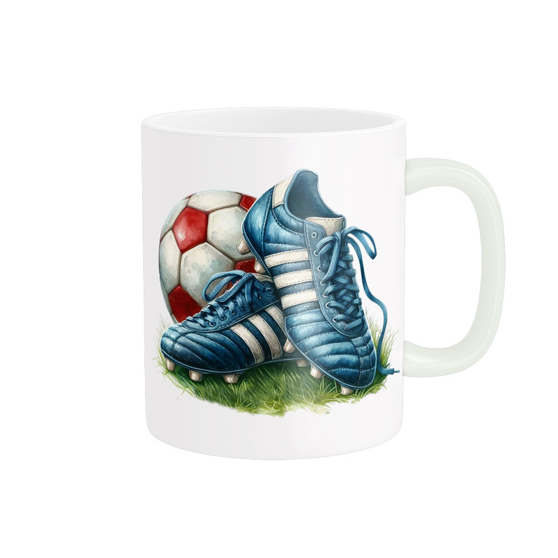 ماگ طرح کفش فوتبالی کد 05