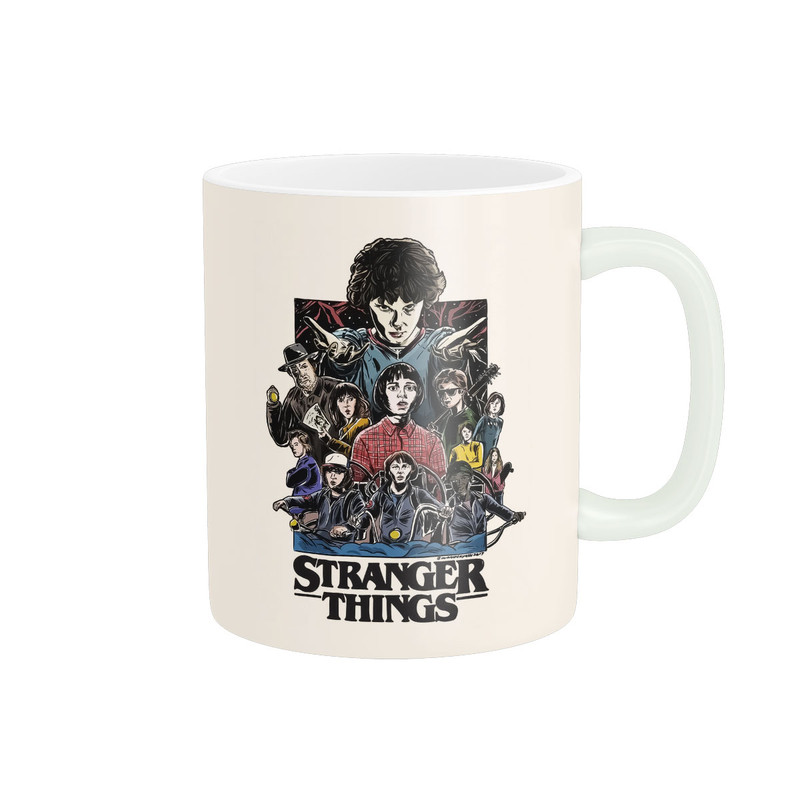 ماگ پاد آفرین مدل سریال stranger things کد 124