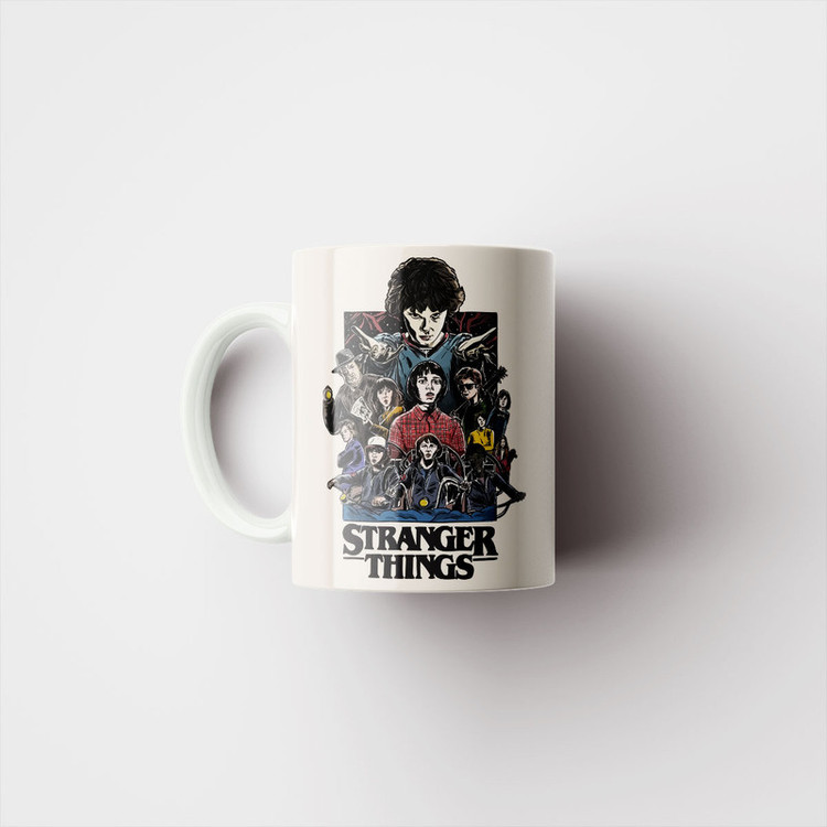 ماگ پاد آفرین مدل سریال stranger things کد 124