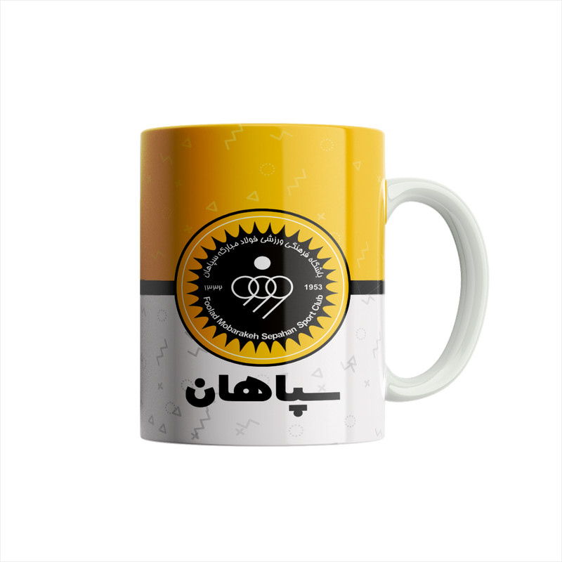 ماگ طرح تیم فوتبال سپاهان کد M298