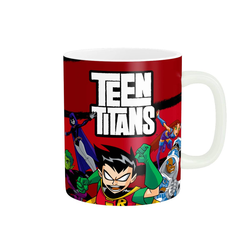 ماگ طرح تایتان های نوجوان Teen Titans کد TeenTitans-09
