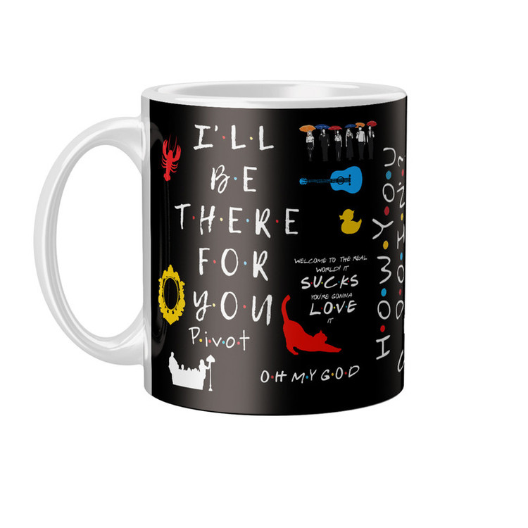ماگ طرح friends مدل FH-2153