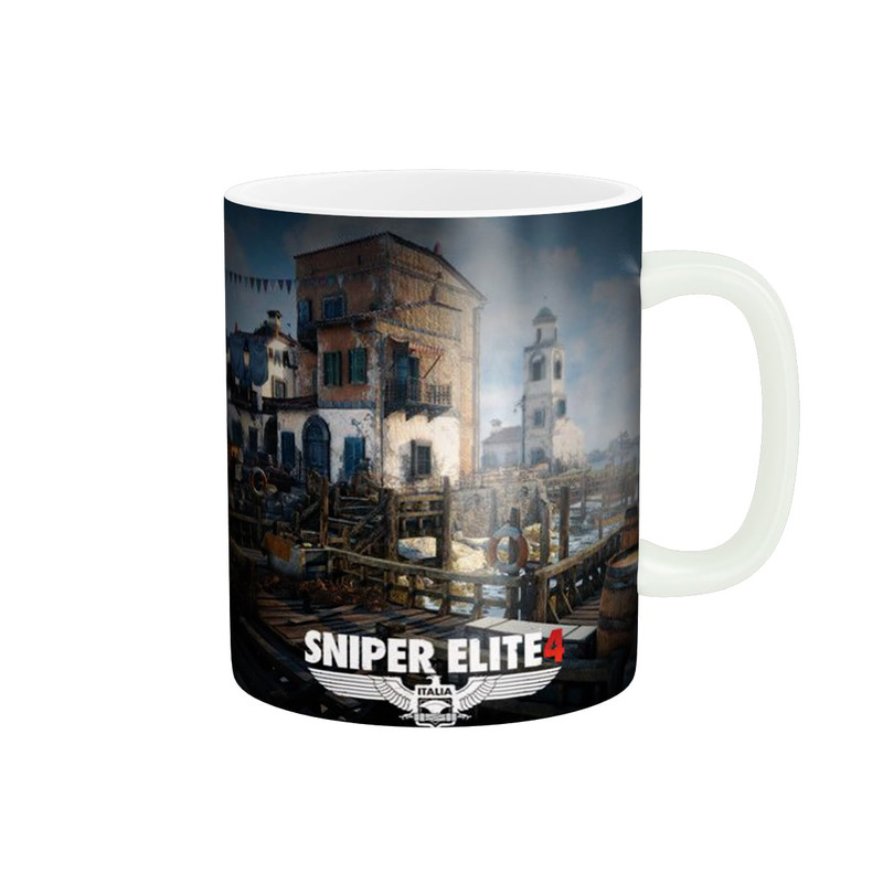 ماگ طرح بازی نخبه تک تیرانداز Sniper Elite کد SniperElite-02