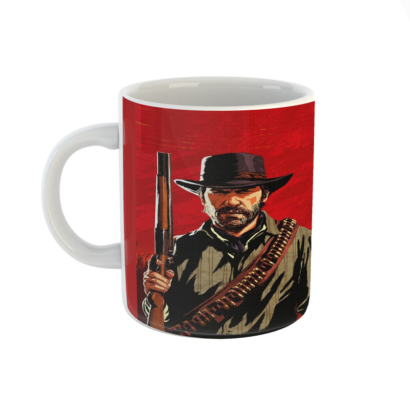 ماگ طرح بازی رد دد Red Dead 2