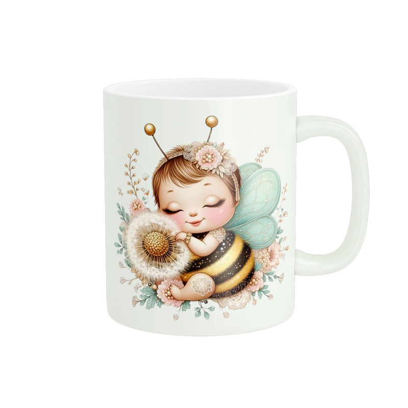 ماگ طرح عروسک زنبوری کد M272