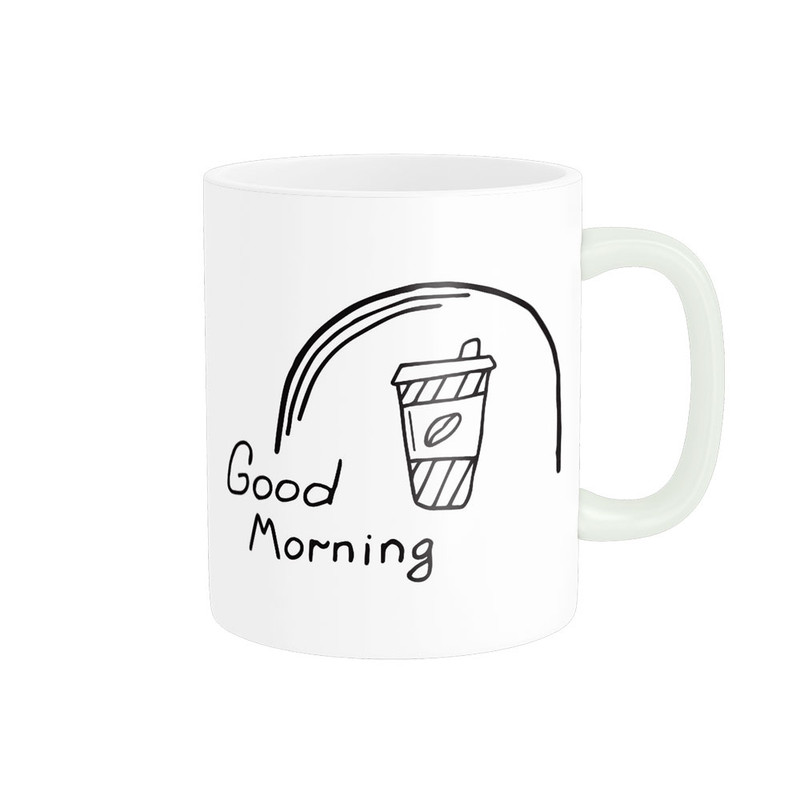 ماگ ناریکو طرح good morning کد 09790