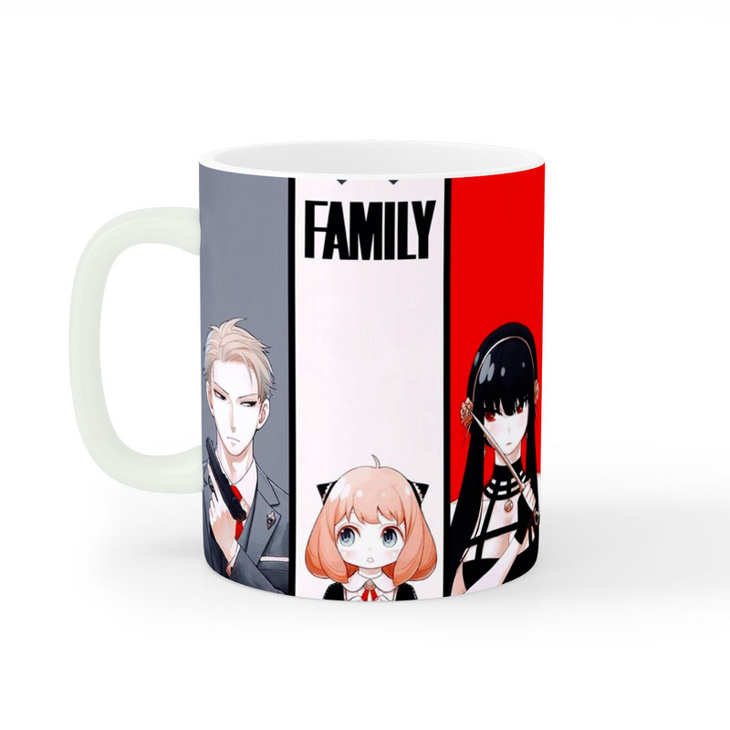 ماگ طرح انیمه جاسوس خانواده Spy Family کد SpyFamily-53
