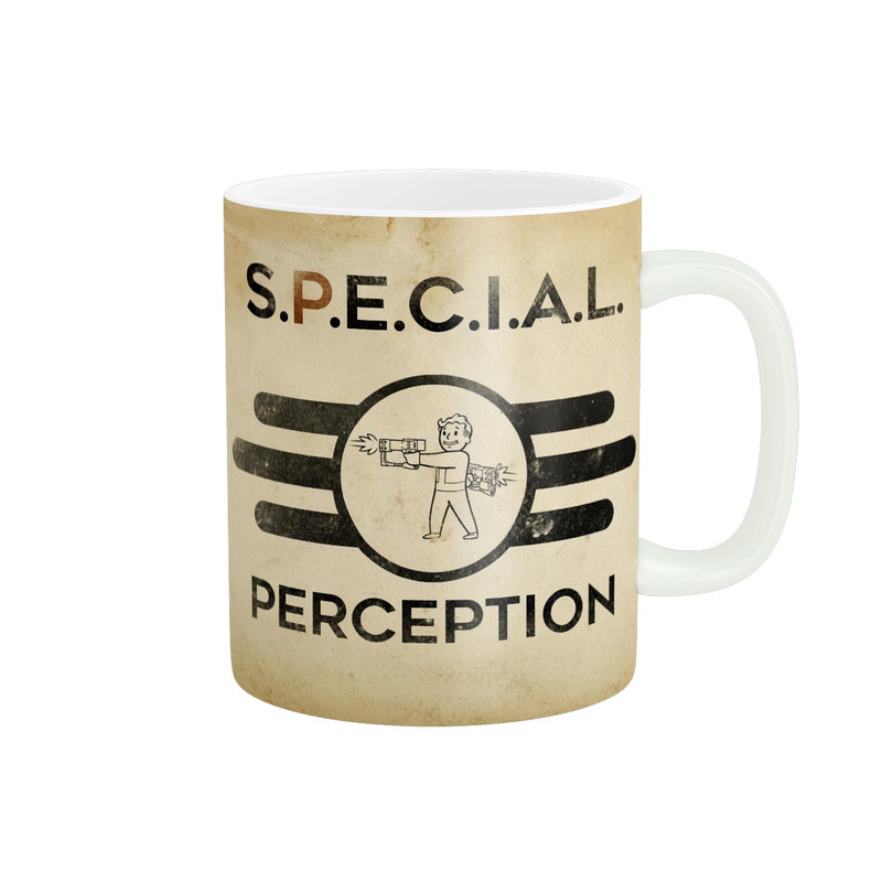 ماگ طرح فال اوت Fallout PERCEPTION کد MG64
