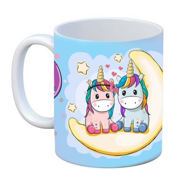 ماگ طرح اسب تک شاخ