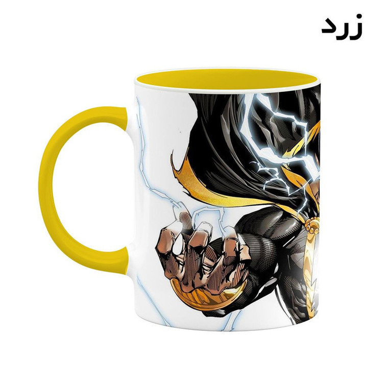 ماگ کاکتی مدل بلک آدام Black Adam کد mgh38012