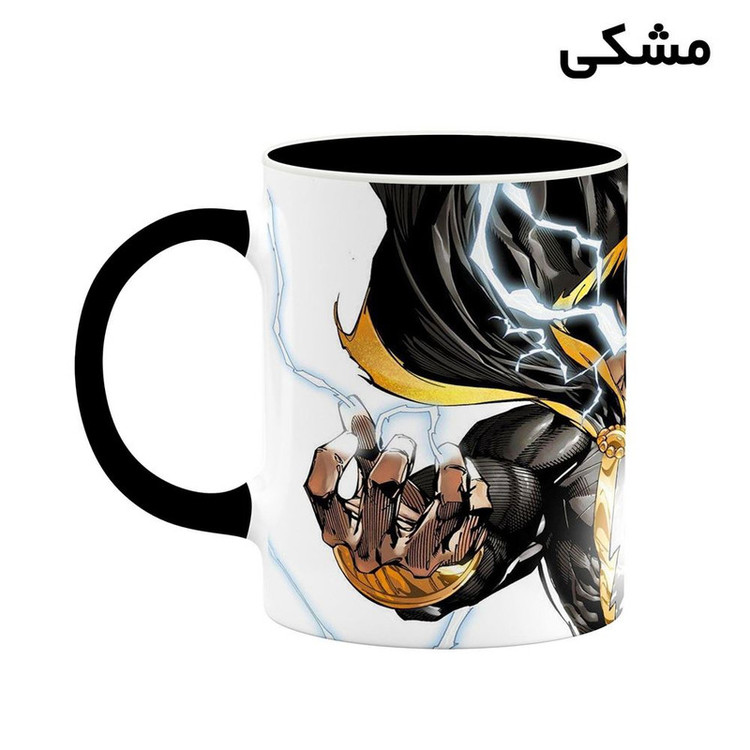 ماگ کاکتی مدل بلک آدام Black Adam کد mgh38012