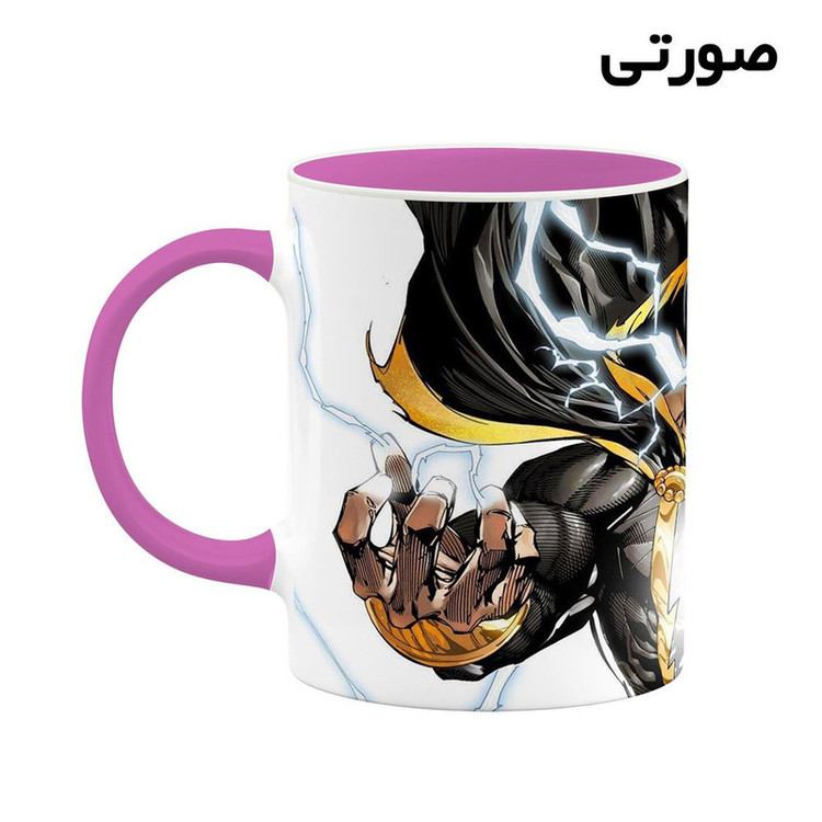 ماگ کاکتی مدل بلک آدام Black Adam کد mgh38012