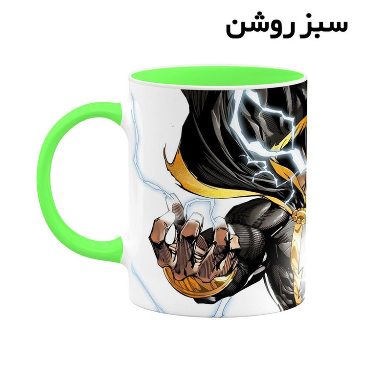 ماگ کاکتی مدل بلک آدام Black Adam کد mgh38012